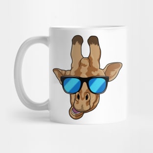 Giraffe with Sunglasses Mug